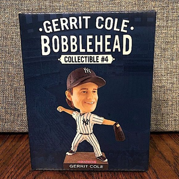 MLB Other - NEW YORK YANKEES Gerrit Cole Bobblehead New York Yankees SGA NIB 9/30/2022